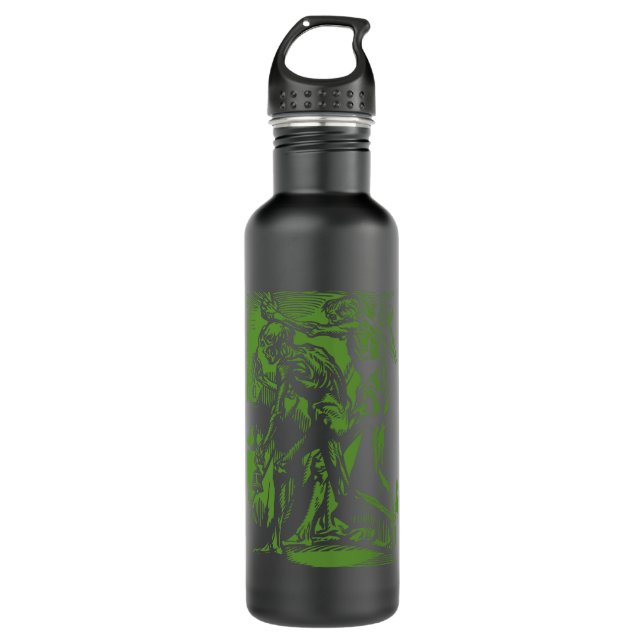 Unearthed Horrors of Dead Miners for Halloween 710 Ml Water Bottle (Front)