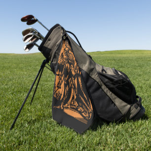 Unearthed Horrors of Dead Miners for Halloween Golf Towel