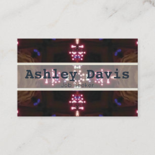 Unemployed business cards