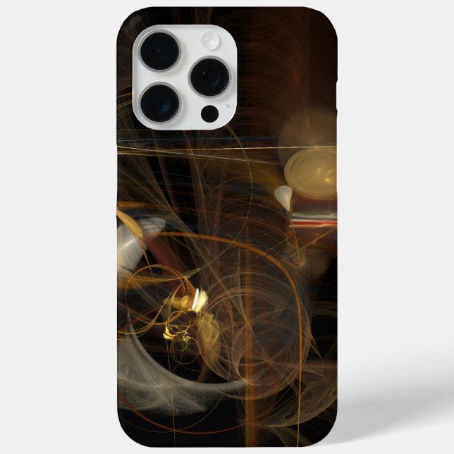 Unending Chaos abstract art   Case-Mate iPhone Case (Back)