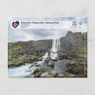 UNESCO - Þingvellir (Thingvellir) National Park Postcard