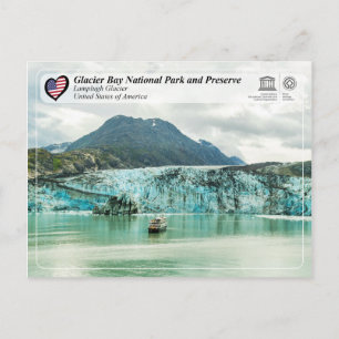 UNESCO - Glacier Bay NP - Lamplugh Glacier Postcard