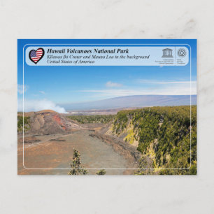UNESCO - Hawaii Volcanoes - Mauna Loa and Kīlauea Postcard
