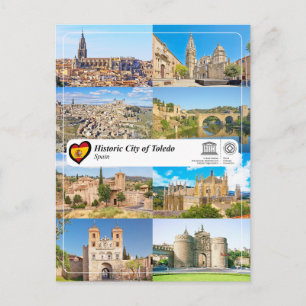 UNESCO Historic City of Toledo Postcard