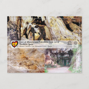 UNESCO - Las Monedas Cave / Cueva de Las Monedas Postcard