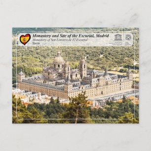 UNESCO - Monastery of San Lorenzo de El Escorial Postcard