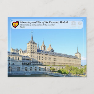 UNESCO - Monastery of San Lorenzo de El Escorial Postcard