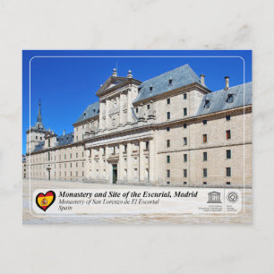 UNESCO - Monastery of San Lorenzo de El Escorial Postcard