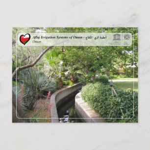 UNESCO WHS - Aflaj Irrigation Systems of Oman Postcard