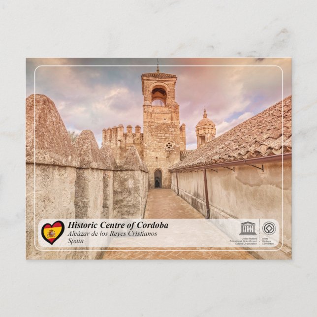 UNESCO WHS - Alcázar de los Reyes Cristianos Postcard (Front)