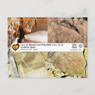 UNESCO WHS - Altxerri Cave / Cueva de Altxerri Postcard