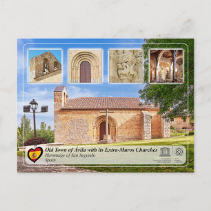 UNESCO WHS - Ávila - Hermitage of San Segundo Postcard