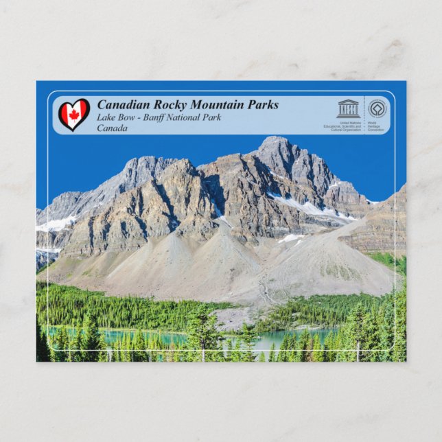 UNESCO WHS - Banff National Park Postcard (Front)