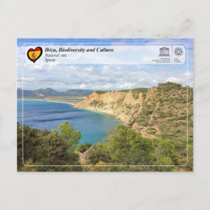 UNESCO WHS - Biodiversity of Ibiza/Eivissa Postcard