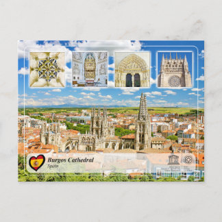 UNESCO WHS, Burgos Cathedral / Catedral de Burgos Postcard
