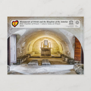 UNESCO WHS - Cámara Santa de Oviedo Postcard