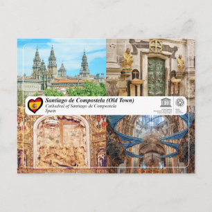 UNESCO WHS - Cathedral of Santiago de Compostela Postcard