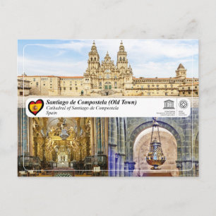 UNESCO WHS - Cathedral of Santiago de Compostela Postcard