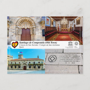 UNESCO WHS - Colexio de San Xerome Postcard