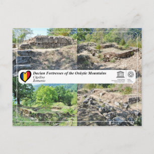 UNESCO WHS - Dacian Fortresses - Capalna Postcard