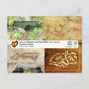 UNESCO WHS -  Ekain Cave / Cueva de Ekain Postcard