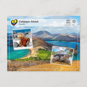 UNESCO WHS - Galápagos Islands Postcard
