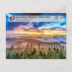 UNESCO WHS - Great Smoky Mountains National Park Postcard