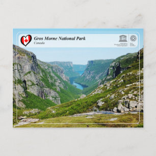 UNESCO WHS - Gros Morne National Park Postcard