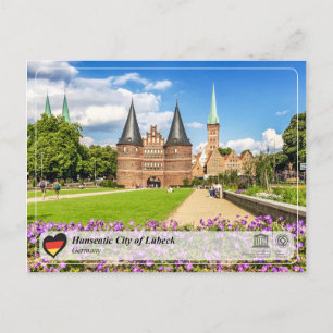 UNESCO WHS - Hanseatic City of Lübeck Postcard
