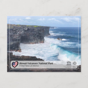 UNESCO WHS - Hawaii Volcanoes National Postcard