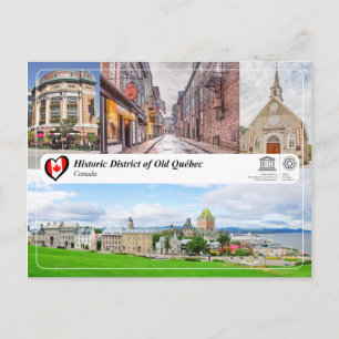 UNESCO WHS - Historic District of Old Québec Postcard
