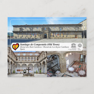 UNESCO WHS - Hostal dos Reis Católicos Postcard
