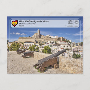 UNESCO WHS - Ibiza/Eivissa - Dalt Vila y murallas Postcard