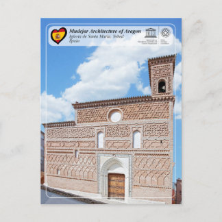 UNESCO WHS - Iglesia de Santa María Postcard