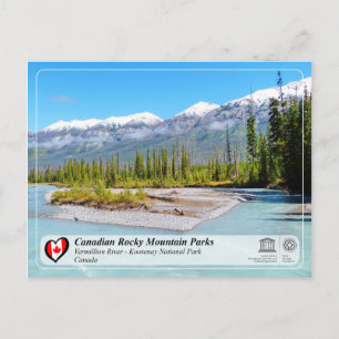 UNESCO WHS - Kootenay National Park Postcard