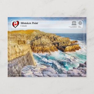 UNESCO WHS - Mistaken Point Postcard
