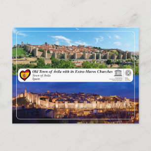 UNESCO WHS - Old Town of Ávila and its walls Postcard