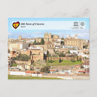 UNESCO WHS - Old Town of Cáceres Postcard