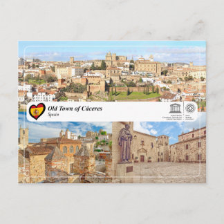 UNESCO WHS - Old Town of Cáceres Postcard
