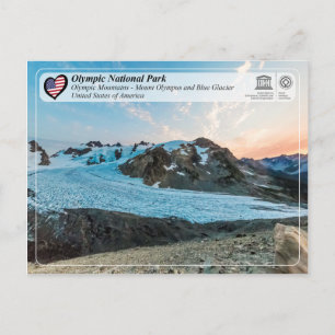 UNESCO WHS - Olympic National Park - Mount Olympus Postcard