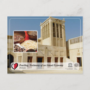 UNESCO WHS - Pearling, Testimony of an Island Econ Postcard