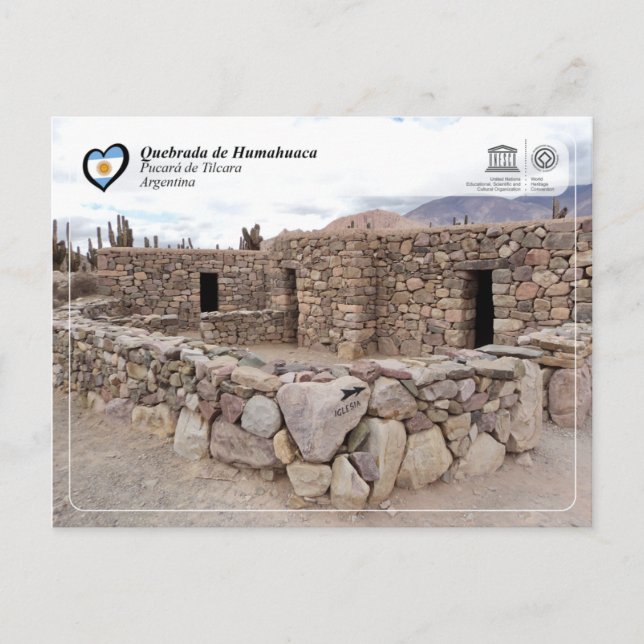 UNESCO WHS - Quebrada de Humahuaca Postcard (Front)