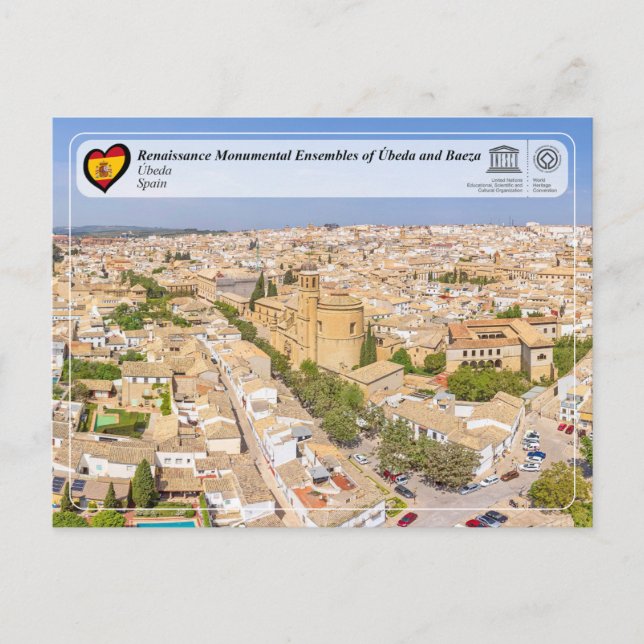 UNESCO WHS - Renaissance Ensembles of Úbeda Postcard (Front)