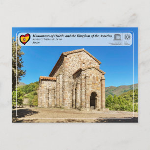 UNESCO WHS - Santa Cristina de Lena Postcard