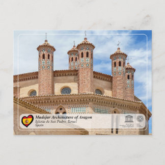 UNESCO WHS - Torre e iglesia de San Pedro Postcard