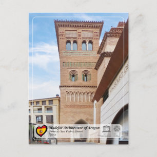 UNESCO WHS - Torre e iglesia de San Pedro Postcard