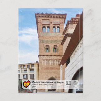 UNESCO WHS - Torre e iglesia de San Pedro Postcard