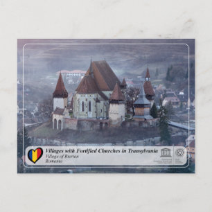 UNESCO WHS - Village of Biertan Postcard