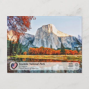 UNESCO WHS - Yosemite NP - El Capitan Postcard