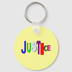 Uneven Justice Keychain C